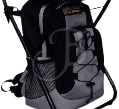 AURORA OUTDOOR BACKPACK + STOOL BLACK