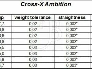 Alternative view of CROSS-X SHAFT AMBITION SE +POINT 700