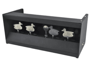 SILOETTU SKOTKASSI FYRIR LOFTBYSSUR