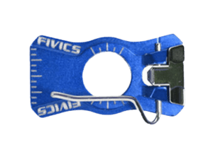 Alternative view of FIVICS Butterfly Magnetic Arrowrest Blue